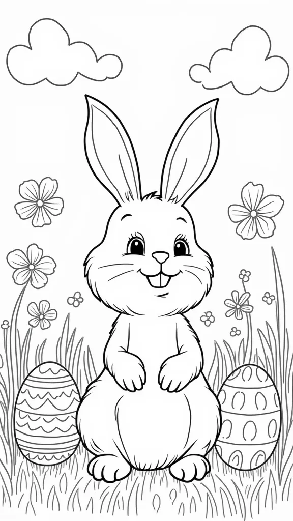 printable coloring pages of easter